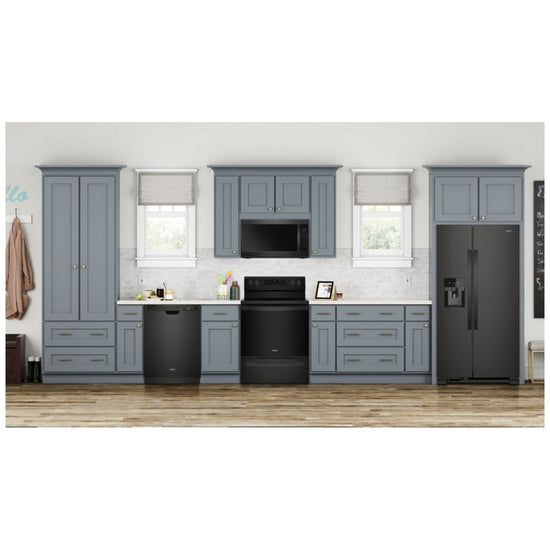 Whirlpool 25 cu. ft. Side-by-Side Refrigerator, Black - WRS325SDHB