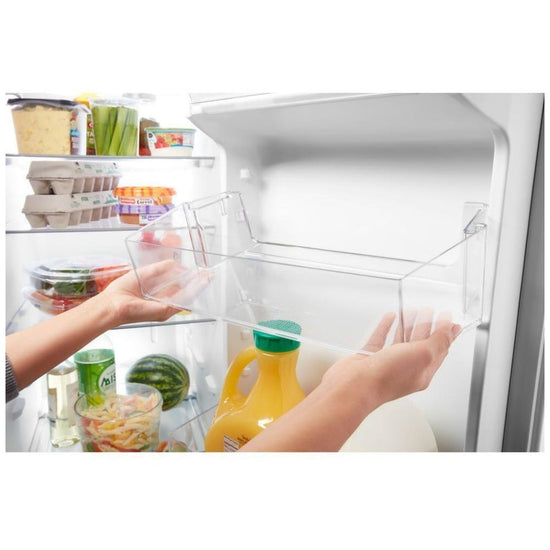 Whirlpool 33 Inch 21 Cu. Ft. Side-by-Side Refrigerator, White - WRS331SDHW