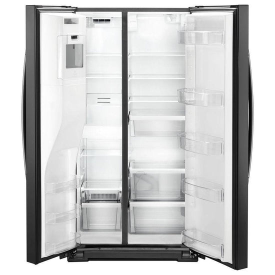 Whirlpool 21 cu. ft. Side-by-Side Refrigerator, Black - WRS571CIHB