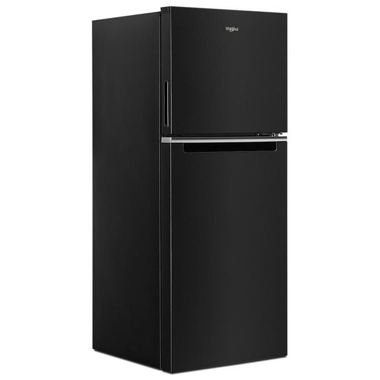 Whirlpool 24 Inch Top Freezer Refrigerator, 11.6 cu. ft., Black - WRT112CZJB