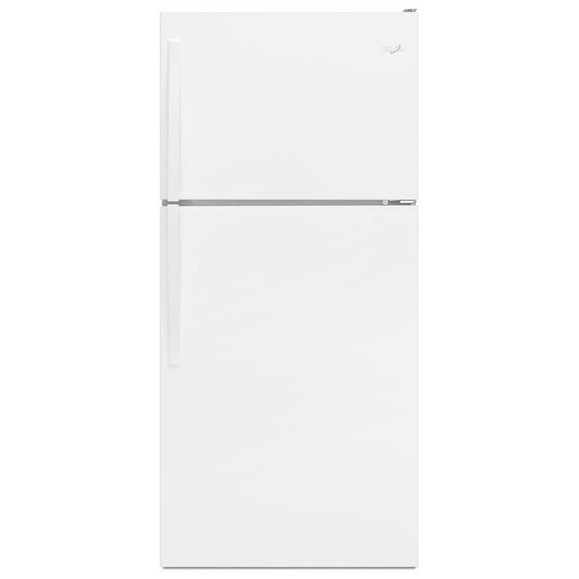 Whirlpool 30 Inch Top Freezer Refrigerator, White - WRT148FZDW