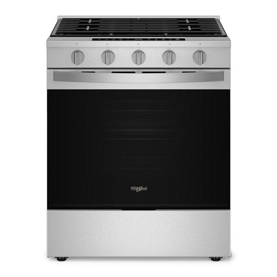 Whirlpool 30 Inch Slide-In Smart Gas Range with Air Fry - WSGS7530RZ