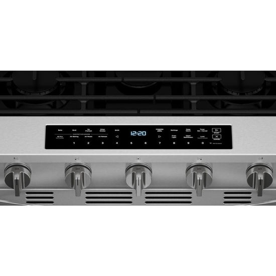 Whirlpool 30 Inch Slide-In Smart Gas Range with Air Fry - WSGS7530RZ
