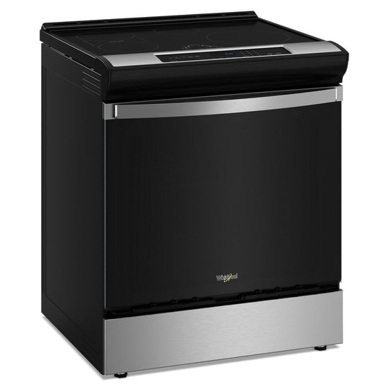 Whirlpool 30 Inch Slide-In Induction Range with 6.4 cu. ft. Convection Oven - WSIS5030RZ