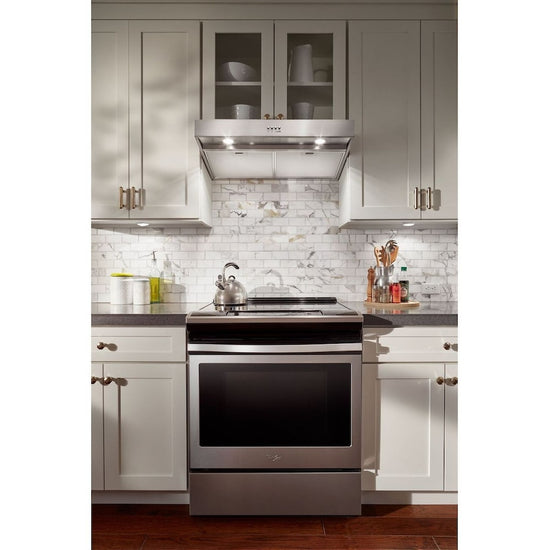 Whirlpool 30 Inch Under-Cabinet Range Hood, Stainless Steel - WVU37UC0FS