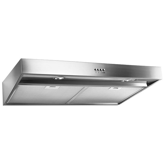 Whirlpool 36 in. Ductless Under Cabinet Range Hood with LED Light in Stainless Steel - WVU37UC6FS