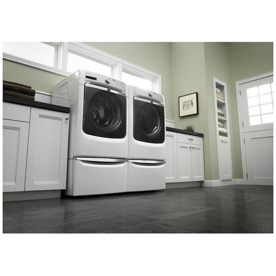 Maytag 15.5 in. White Pedestal for Front Load Washer and Dryer with Storage - XHPC155XW