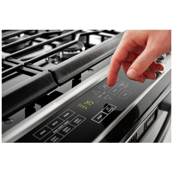 Amana 30 Inch Electric Slide-In Range, White - YAES6603SFW