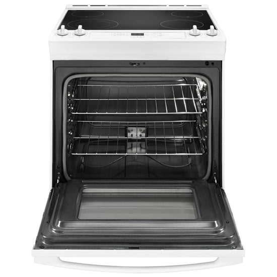 Amana 30 Inch Electric Slide-In Range, White - YAES6603SFW