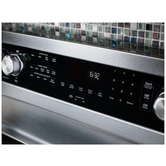 KitchenAid 30 Inch Freestanding Double Oven Electric Range - YKFED500ESS