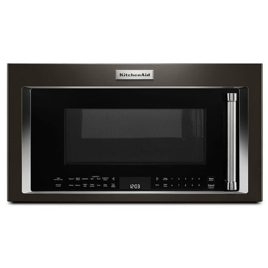 KitchenAid Over-the-Range Microwave with Convection, 30 Inch Width - YKMHC319EBS