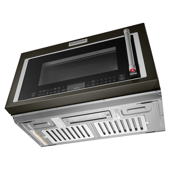 KitchenAid 1.9 cu. ft. Over-the-Range Convection Microwave, Black Stainless - YKMHC319LBS