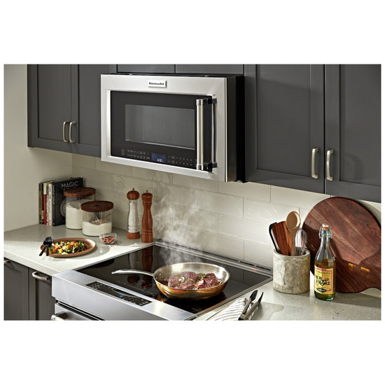 KitchenAid 30 Inch Over-the-Range Microwave with Convection, Stainless Steel - YKMHC319LPS