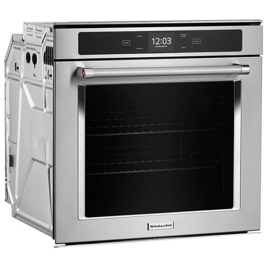 KitchenAid 24 Inch Single Wall Oven, True Convection - YKOSC504PPS