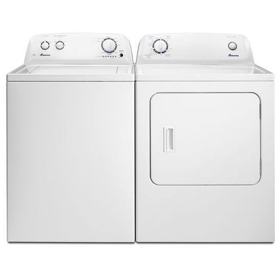 Amana 29 Inch Electric Dryer, 6.5 cu. ft., White - YNED4655EW