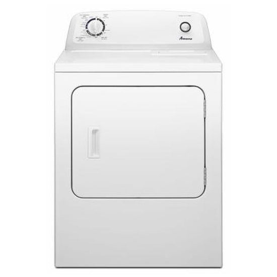 Amana 29 Inch Electric Dryer, 6.5 cu. ft., White - YNED4655EW