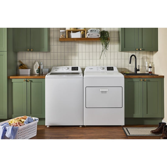 Whirlpool 7.0 cu. ft. Front Load Electric Dryer with AutoSensing, White - YWED4105SW