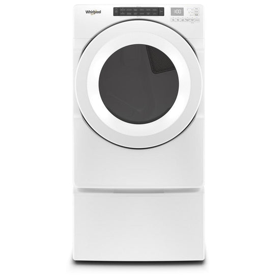 Whirlpool 7.4 Cu. Ft. Front Load Electric Dryer, White - YWED560LHW