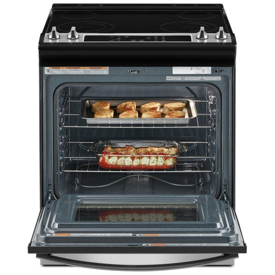 Whirlpool 30" Slide-In Electric Range, 4.8 cu. ft. - YWEE515S0LS