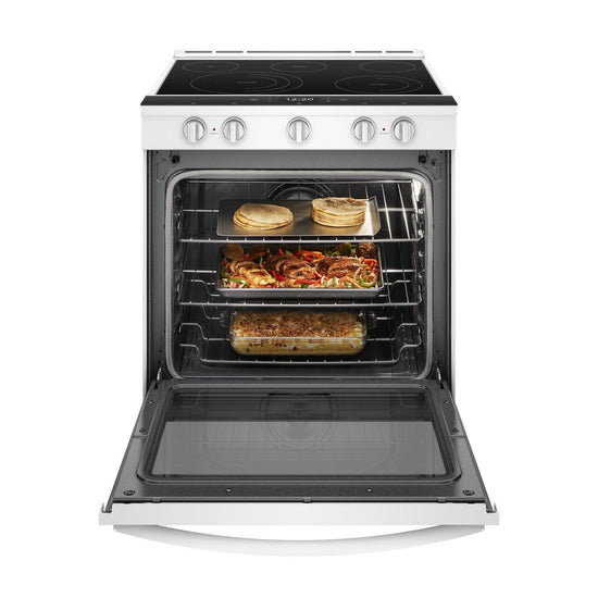 Whirlpool 30 Inch Slide-In Electric Range, White - YWEE750H0HW