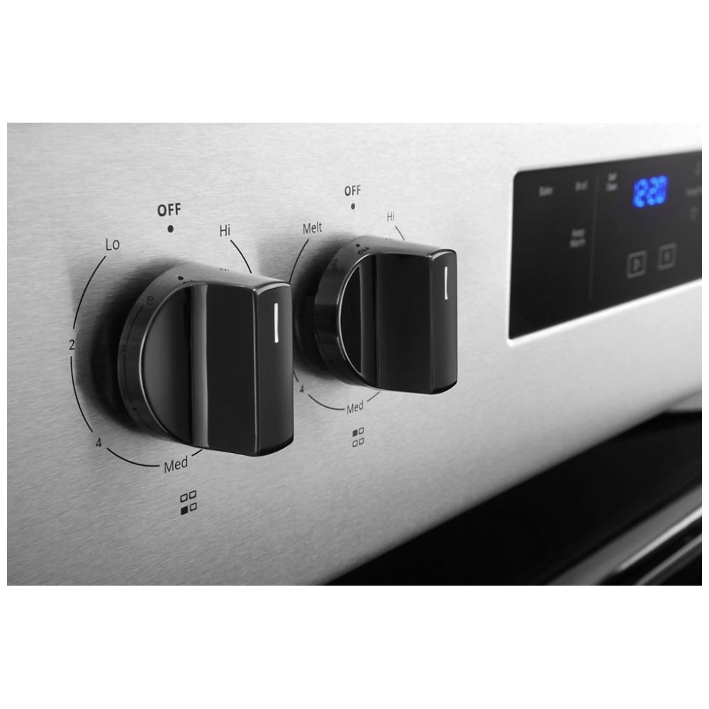 Whirlpool 4.8 Cu. Ft. Electric Range with Self-Clean in Stainless Steel - YWFC315S0JS