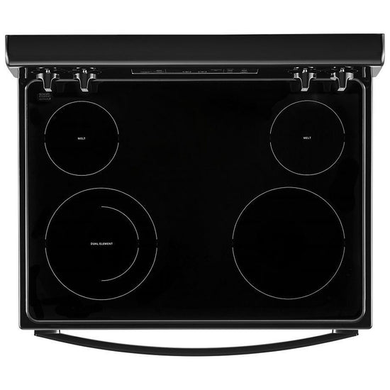 Whirlpool 30 Inch Electric Range with 5.3 cu. ft. Capacity, Black - YWFE515S0JB