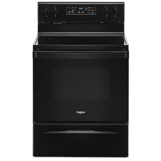 Whirlpool 30 Inch Electric Range with 5.3 cu. ft. Capacity, Black - YWFE515S0JB