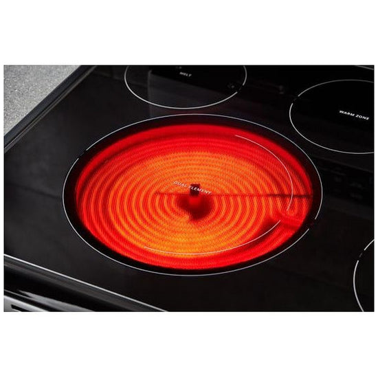 Whirlpool 30 Inch Freestanding Electric Range, Black Stainless - YWFE775H0HV