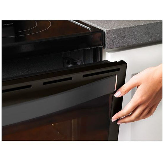 Whirlpool 30 Inch Freestanding Electric Range, Black Stainless - YWFE775H0HV