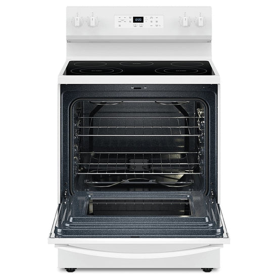 Whirlpool 30 Inch Electric Range, White - YWFES3330RW0