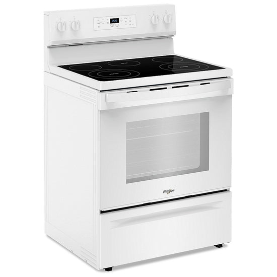Whirlpool 30 Inch Electric Range, White - YWFES3330RW0