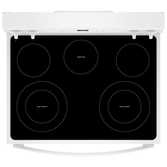 Whirlpool 30 Inch Electric Range, White - YWFES3330RW0