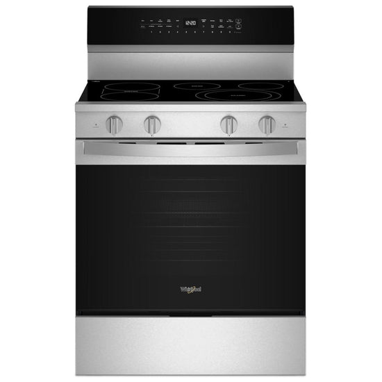 Whirlpool 30 Inch Smart Electric Range with Air Cooking Technology, Stainless Steel - YWFES7530RZ