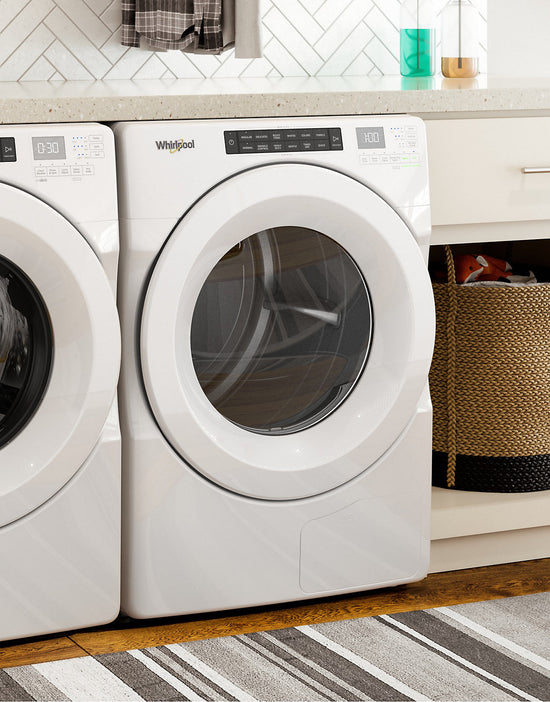 Whirlpool 7.4 Cu. Ft. Heat Pump Electric Dryer, White - YWHD560CHW