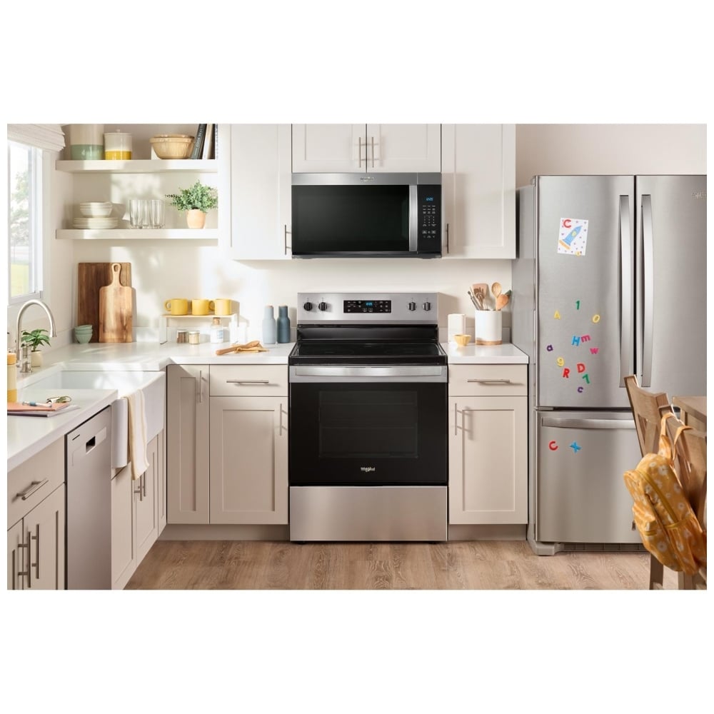 Whirlpool 30 Inch Over-the-Range Microwave with 1.7 cu. ft. Capacity - YWMMS3130RS