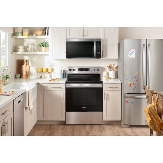 Whirlpool 1.7 Cu. Ft. Over-the-Range Microwave, Fingerprint Resistant Stainless Steel - YWMMS3130RZ