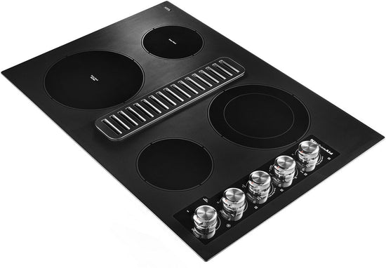 KitchenAid 30 Inch Electric Downdraft Cooktop - KCED600GBL