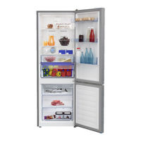 Beko 24 Inch Counter Depth Bottom Freezer Refrigerator, Silver - BFBF2414SL