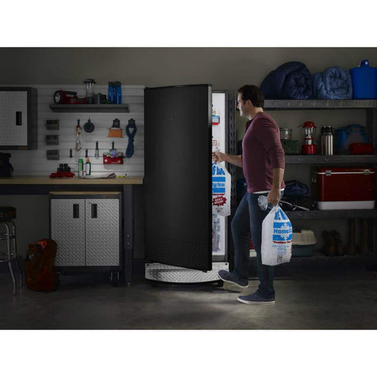 Gladiator 17.8 cu. ft. Upright Rolling Garage Freezer, Black - GAFZ30FDGB