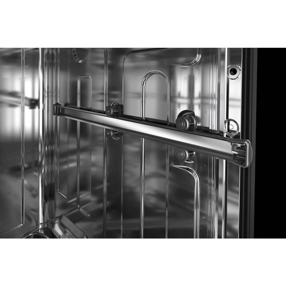 KitchenAid 24 Inch Front Control Dishwasher, Black - KDFE204KBL
