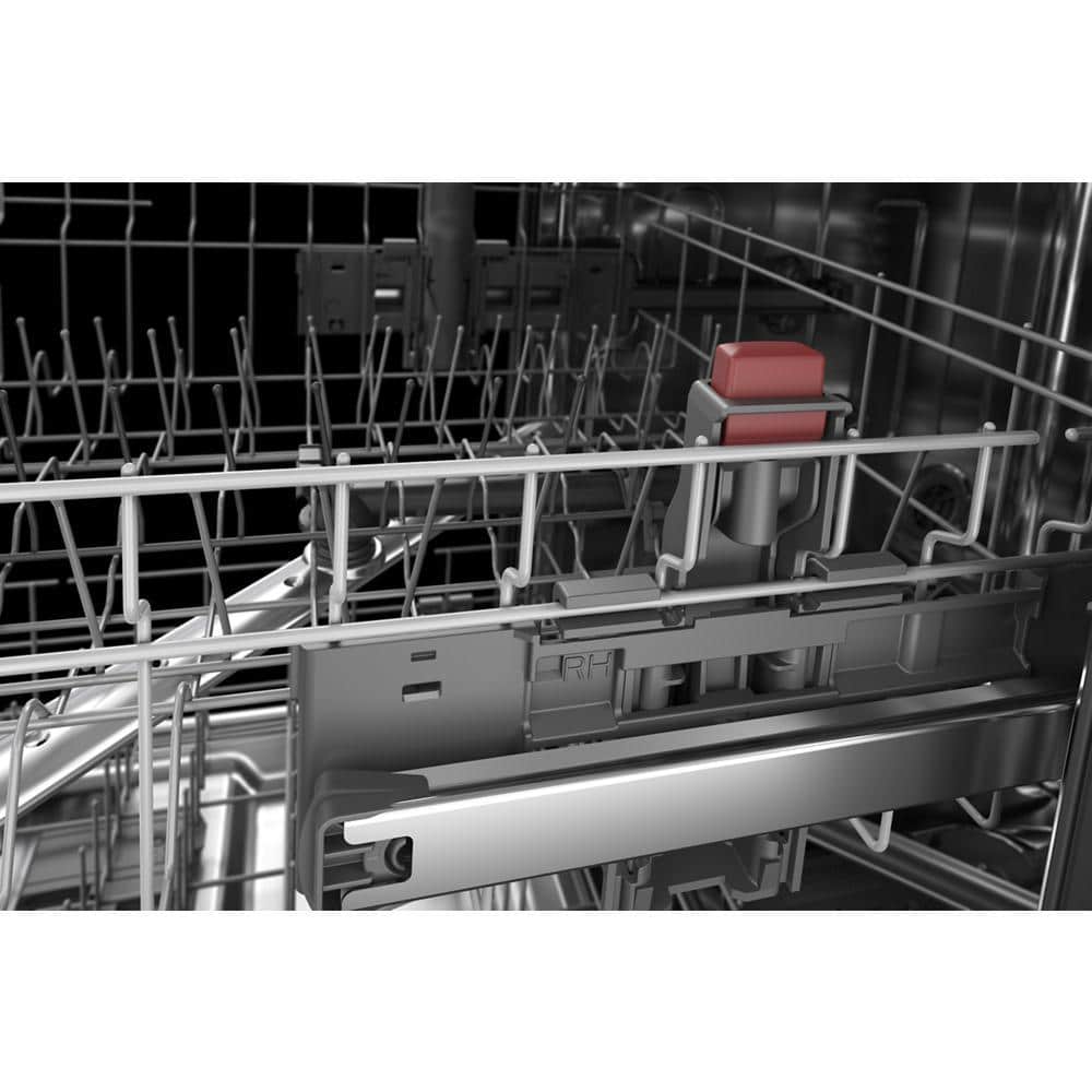 KitchenAid 24 Inch Front Control Dishwasher, Black - KDFE204KBL