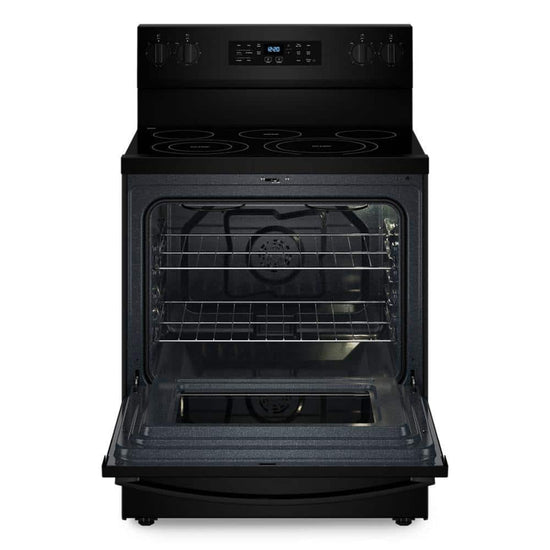 Whirlpool 30 Inch Freestanding Electric Range, Black - WFES5030RB