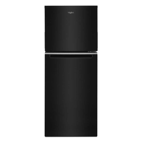 Whirlpool 24 Inch Top Freezer Refrigerator, Black, Counter Depth - WRT312CZJB