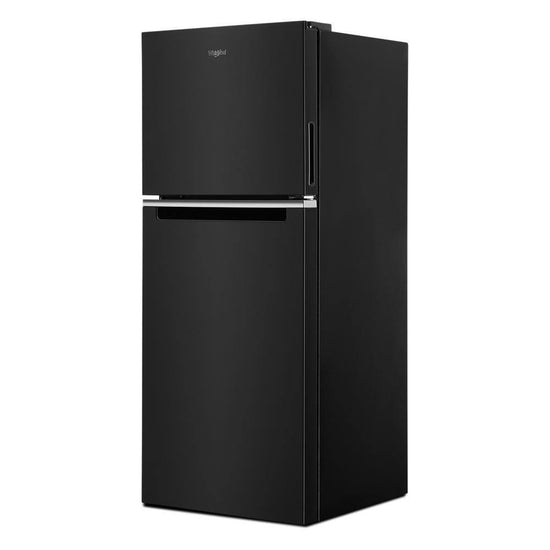 Whirlpool 24 Inch Top Freezer Refrigerator, Black, Counter Depth - WRT312CZJB