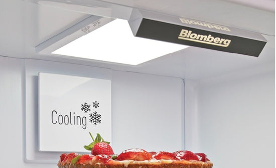 Blomberg 24 Inch Counter Depth Bottom Freezer Refrigerator, Stainless Steel - BRFB1045SS