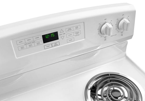 Amana 4.8 Cu. Ft. Electric Range with Self-Clean - YACR4503SFW