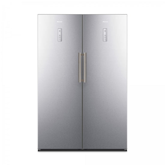 Hisense 10 cu. ft. Convertible Upright Fridge/Freezer, Stainless Steel Look - FV10C7HSE