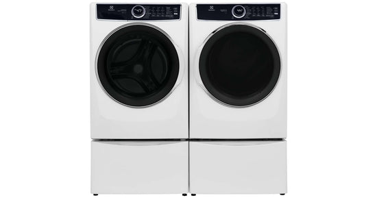 Electrolux 6 Series 27 Inch Electric Dryer with 8.0 cu. ft. Capacity, White - ELFE762CBW