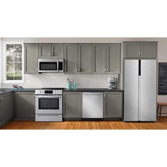 Frigidaire 36 Inch Counter Depth Side-by-Side Refrigerator, Stainless Look - FRSG2115AV