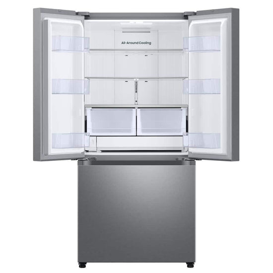 Samsung 33 Inch French Door Refrigerator with 24.5 Cu. Ft. Capacity, Stainless Steel - RF25C5551SR/AA